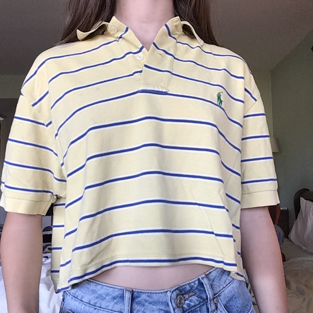 Vintage RALPH LAUREN Cropped Polo